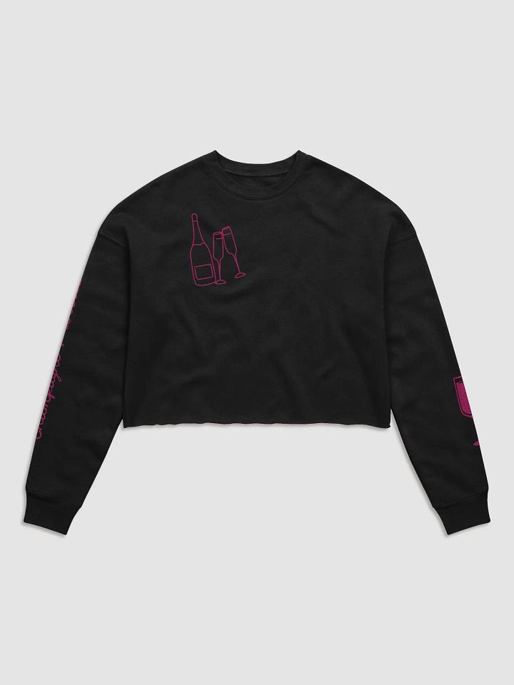 Champagne Princess Cropped Sweatshirt product image (2)
