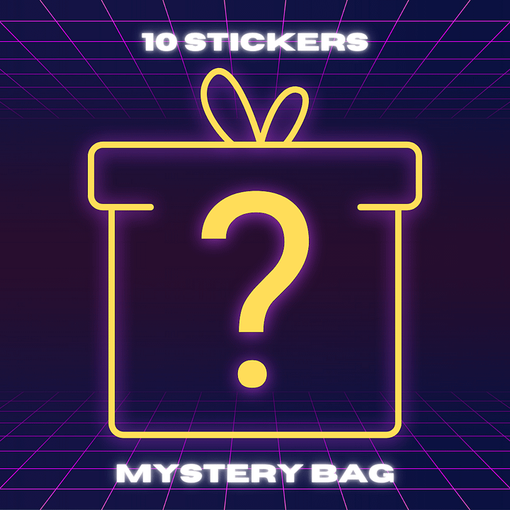 Large Mystery Sticker Bag (10 Stickers) product image (1)