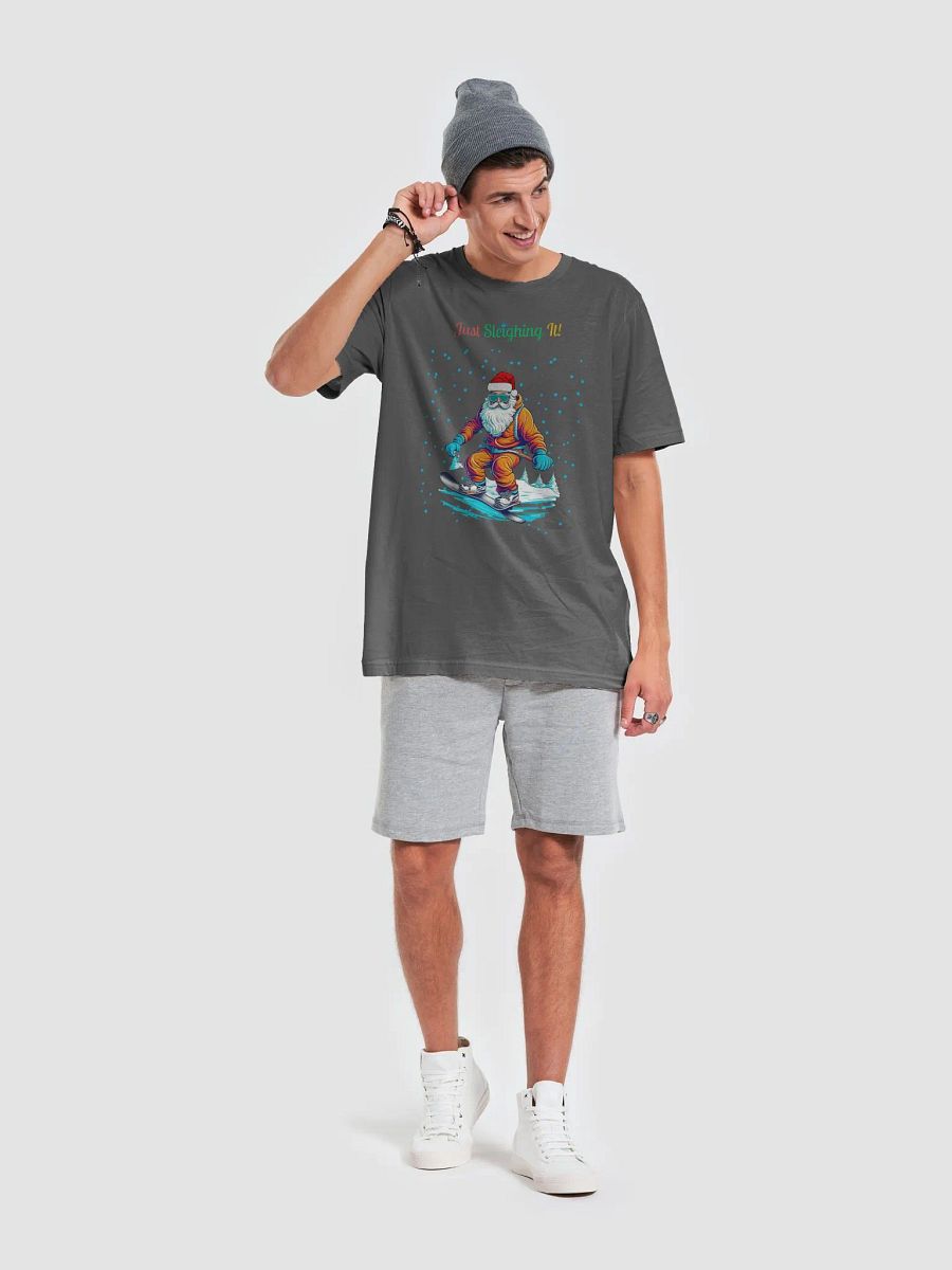 Santa Claus Snowboarding T-shirt product image (29)