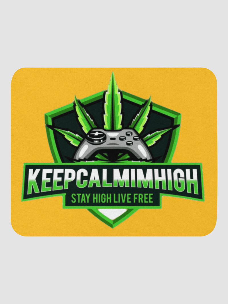 [keepcalmimhigh] Mouse Pad