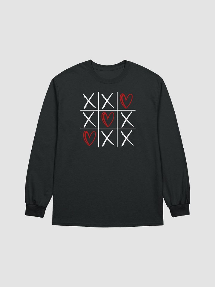 Love Always Wins: Valentine's Day Tic Tac Toe Longsleeve product image (1)