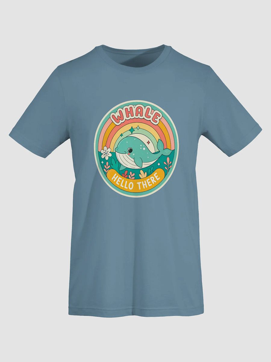 Whimsical Whale Rainbow T-Shirt product image (46)