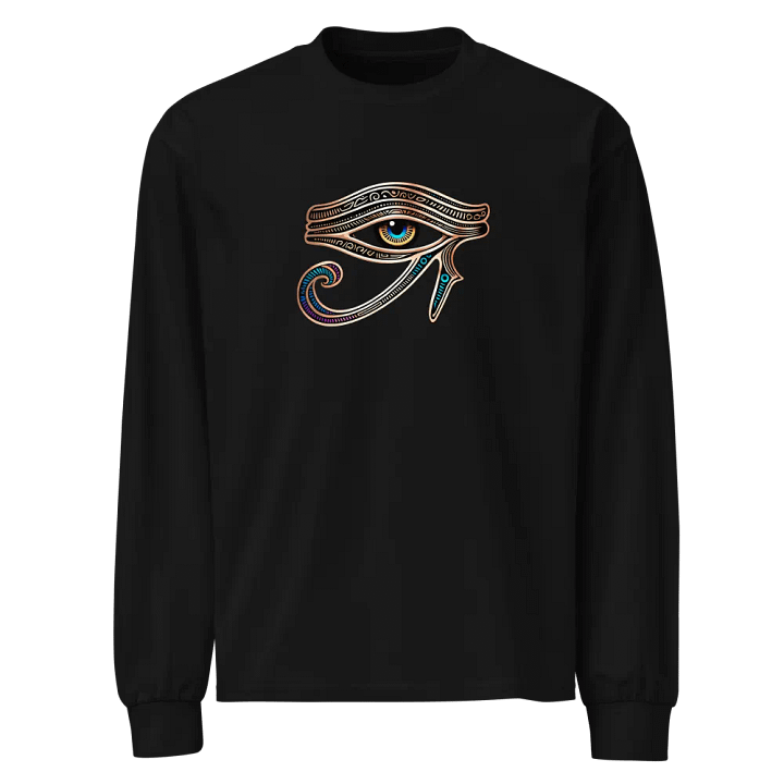 [Eye of Horus 2] - Unisex Premium Heavyweight Long Sleeve Shirt product image (1)