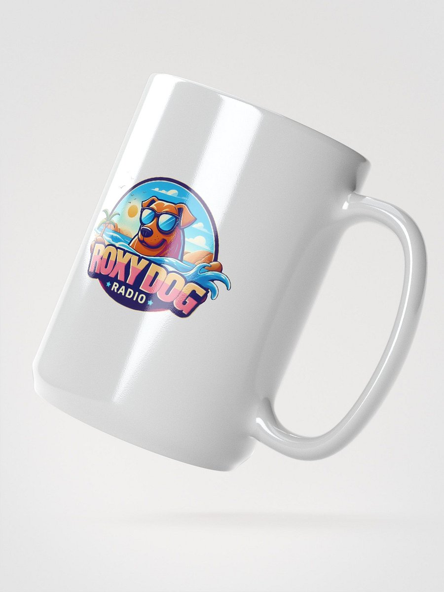 Roxy Dog Radio Cool Dog on The Beach Mug product image (2)