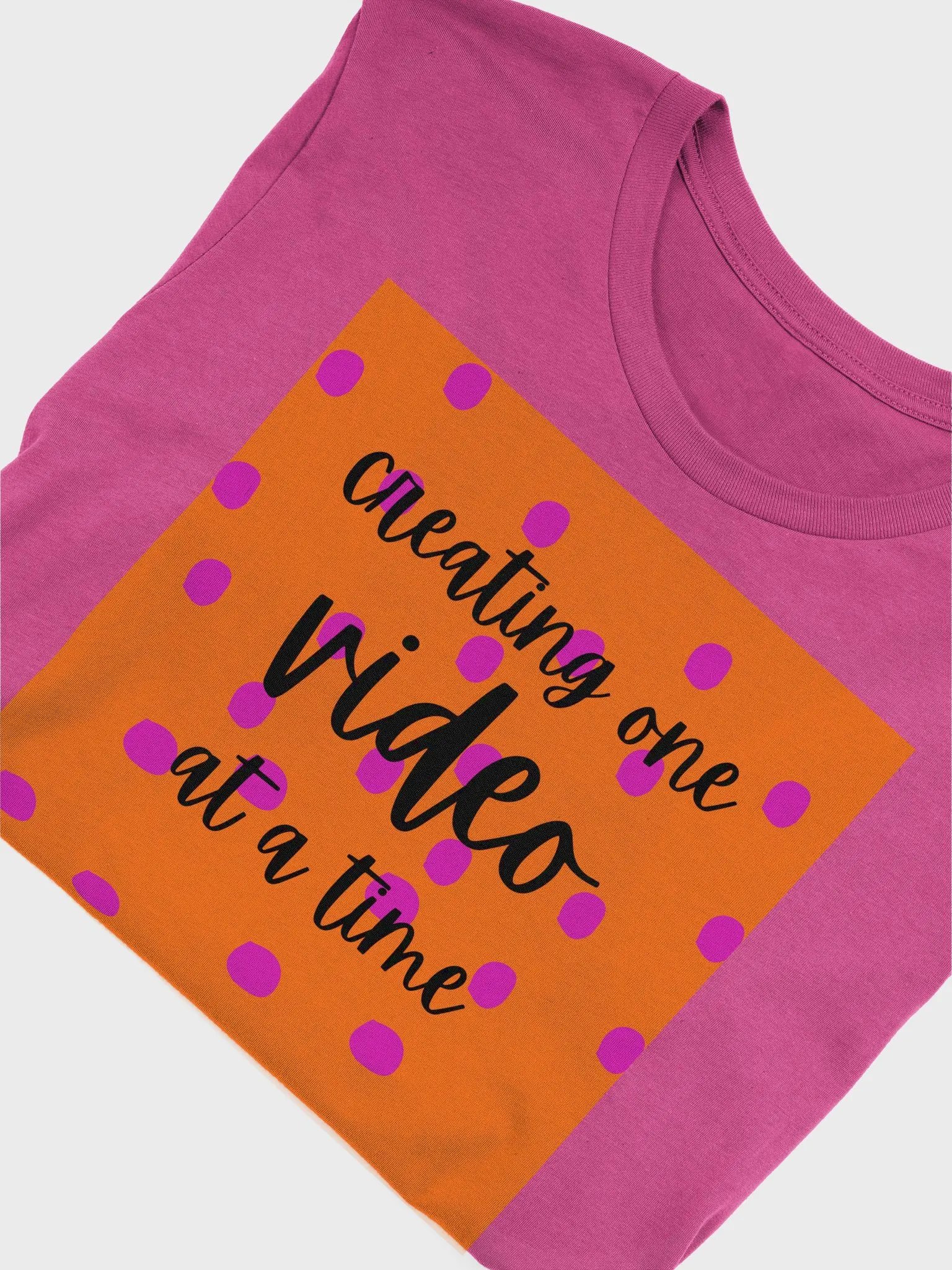 T-Shirt - Orange Pink Spots product image (19)