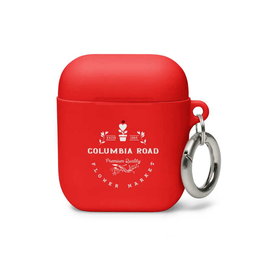 Columbia Road Market AirPods Case (Red) product image (1)
