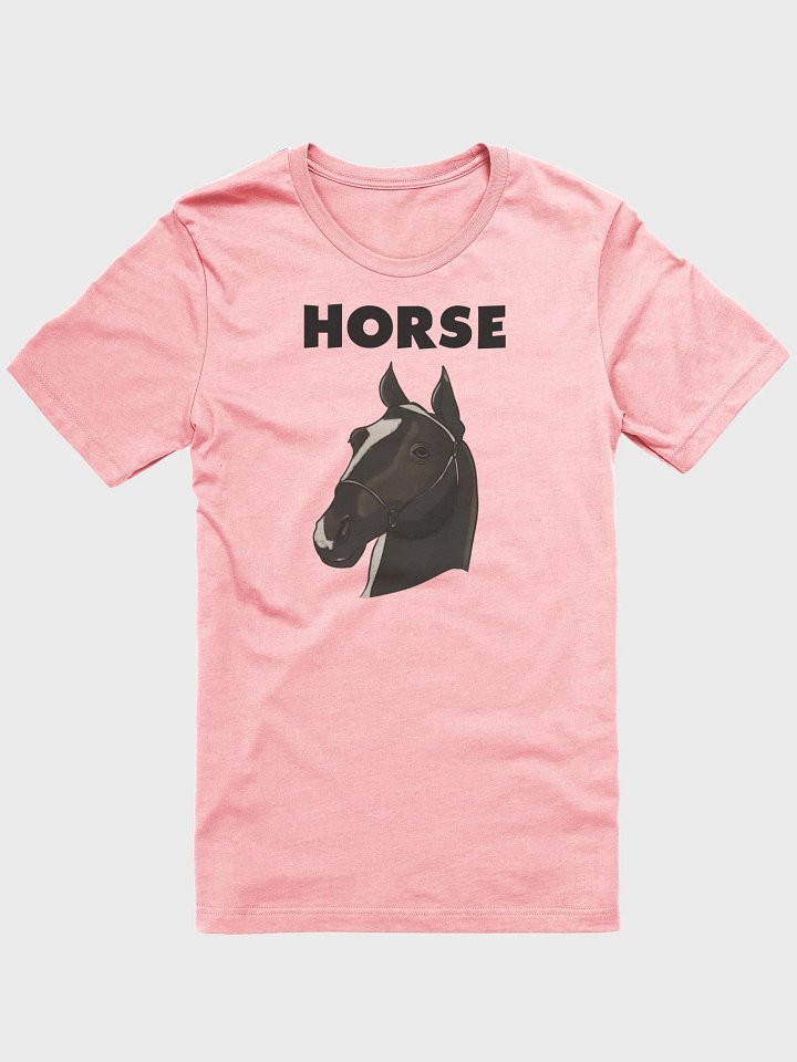 HORSE supersoft unisex t-shirt product image (2)