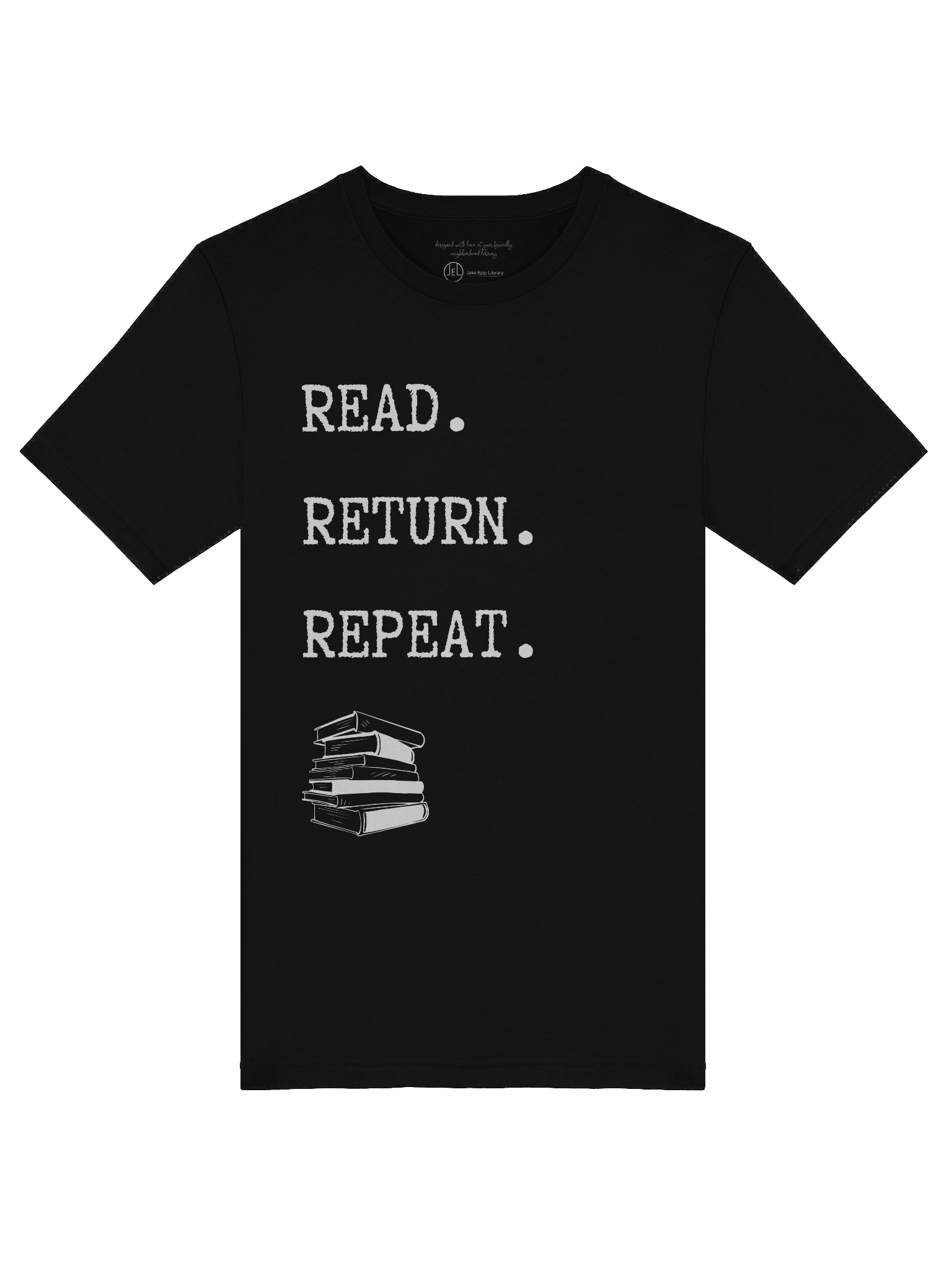 Library Rules T-Shirt (Dark) product image (5)