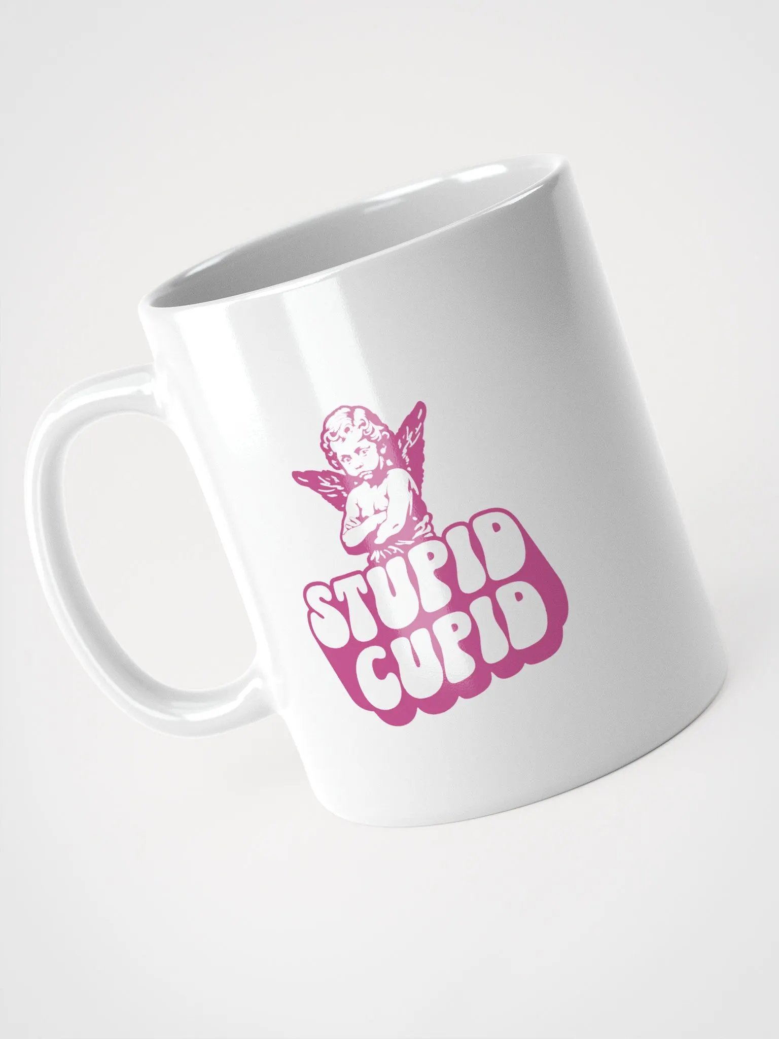 Stupid Cupid White Glossy Mug product image (1)