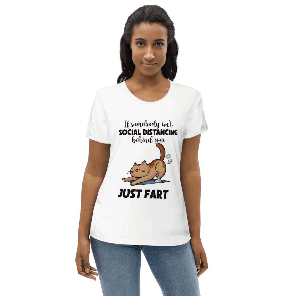 Feline Silly Social Distancing Tee product image (6)