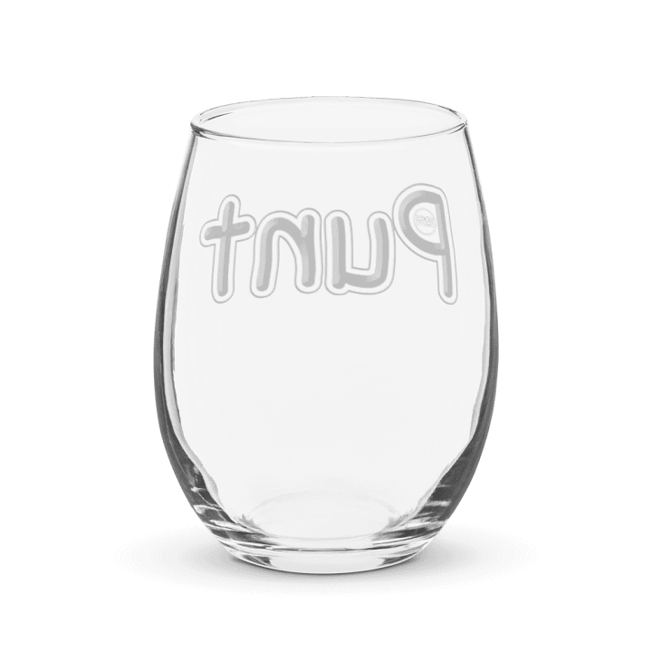 Sickos Committee Punt Stemless Wine Glass product image (2)