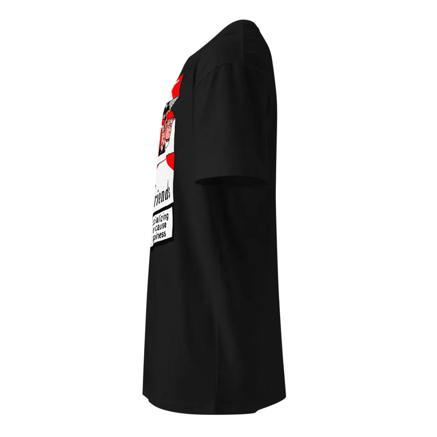 Socializing Can Cause Happiness Unisex Tee product image (7)