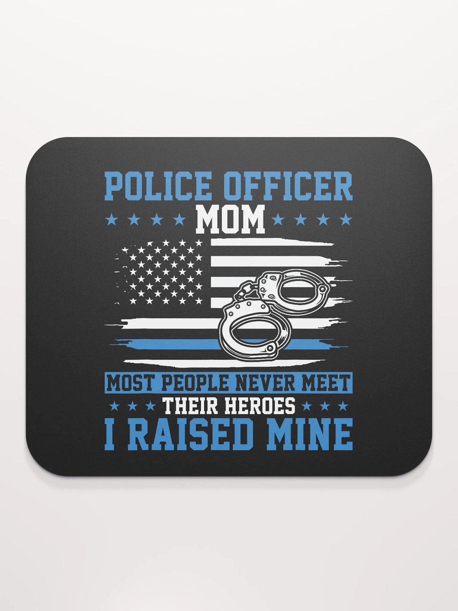 Police Officer Mom - Mouse Pad product image (2)