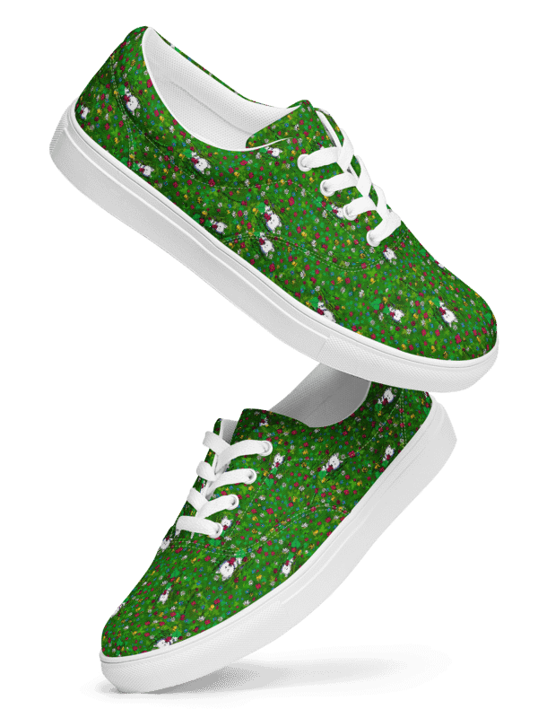 Westie Dog Garden Helper Canvas Sneakers product image (1)