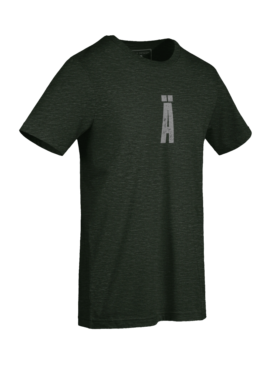 Ä-ttitude Tee – Typography Art Print - M-Art and Design T-Shirt product image (98)