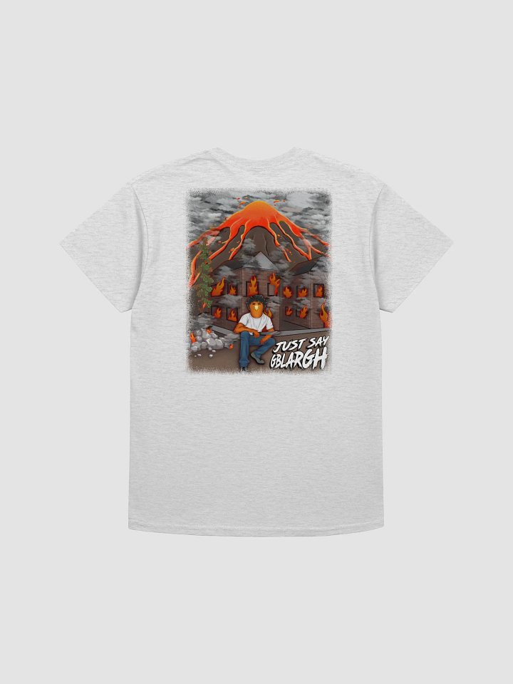 Just Say Gblargh! Distressed Art TShirt product image (2)