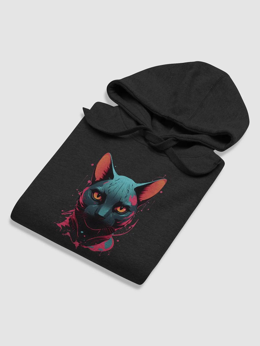 Neon Cat Vibes Premium Hoodie product image (66)