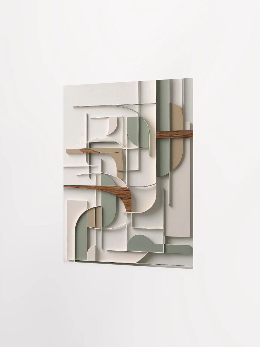 Modern Minimalist Art v1 - Poster - Small and Standard Sizes - 8x10-11x14-12x16-16x20 Inches product image (6)
