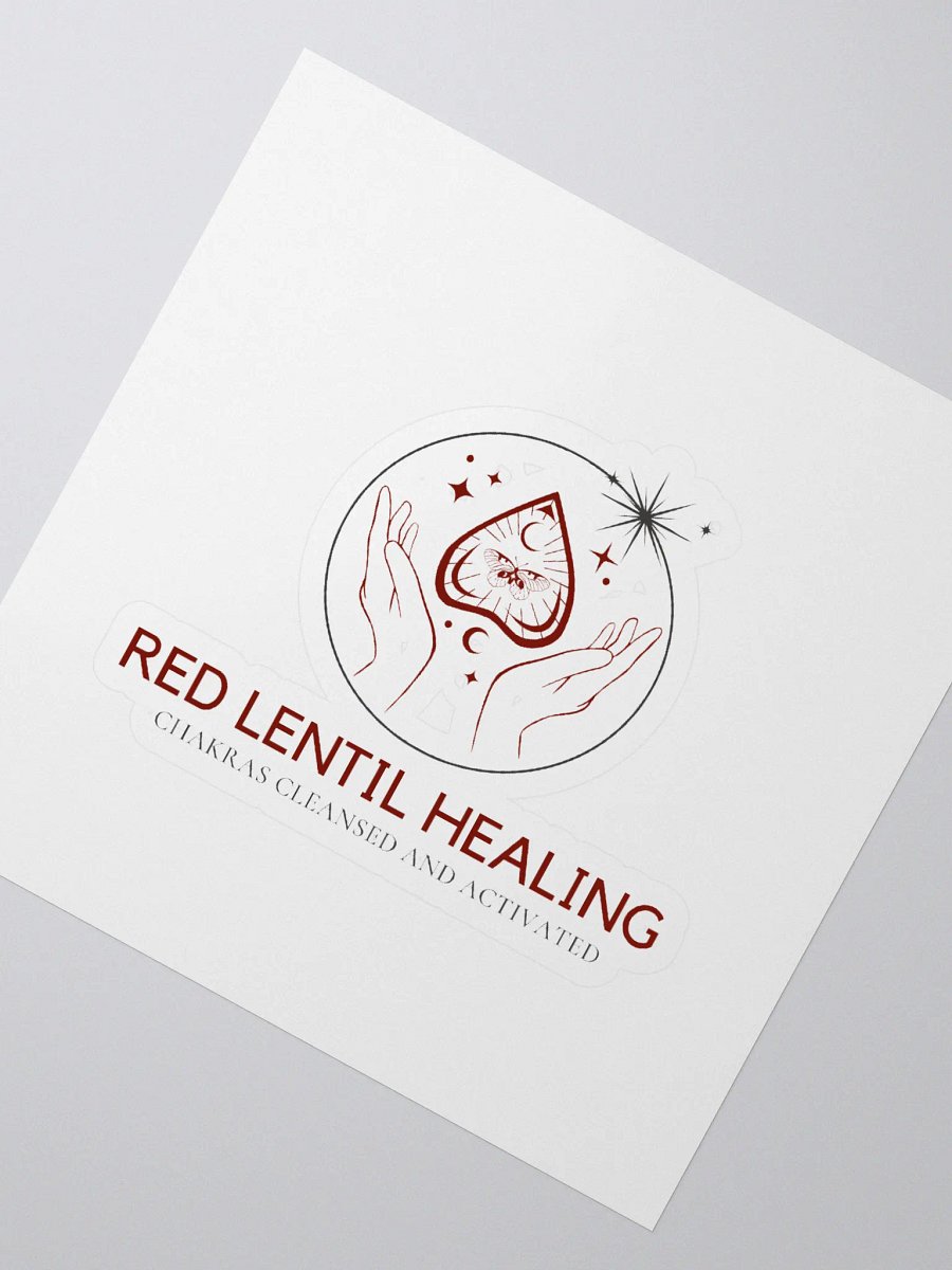 Red Lentil Cut Stickers product image (2)