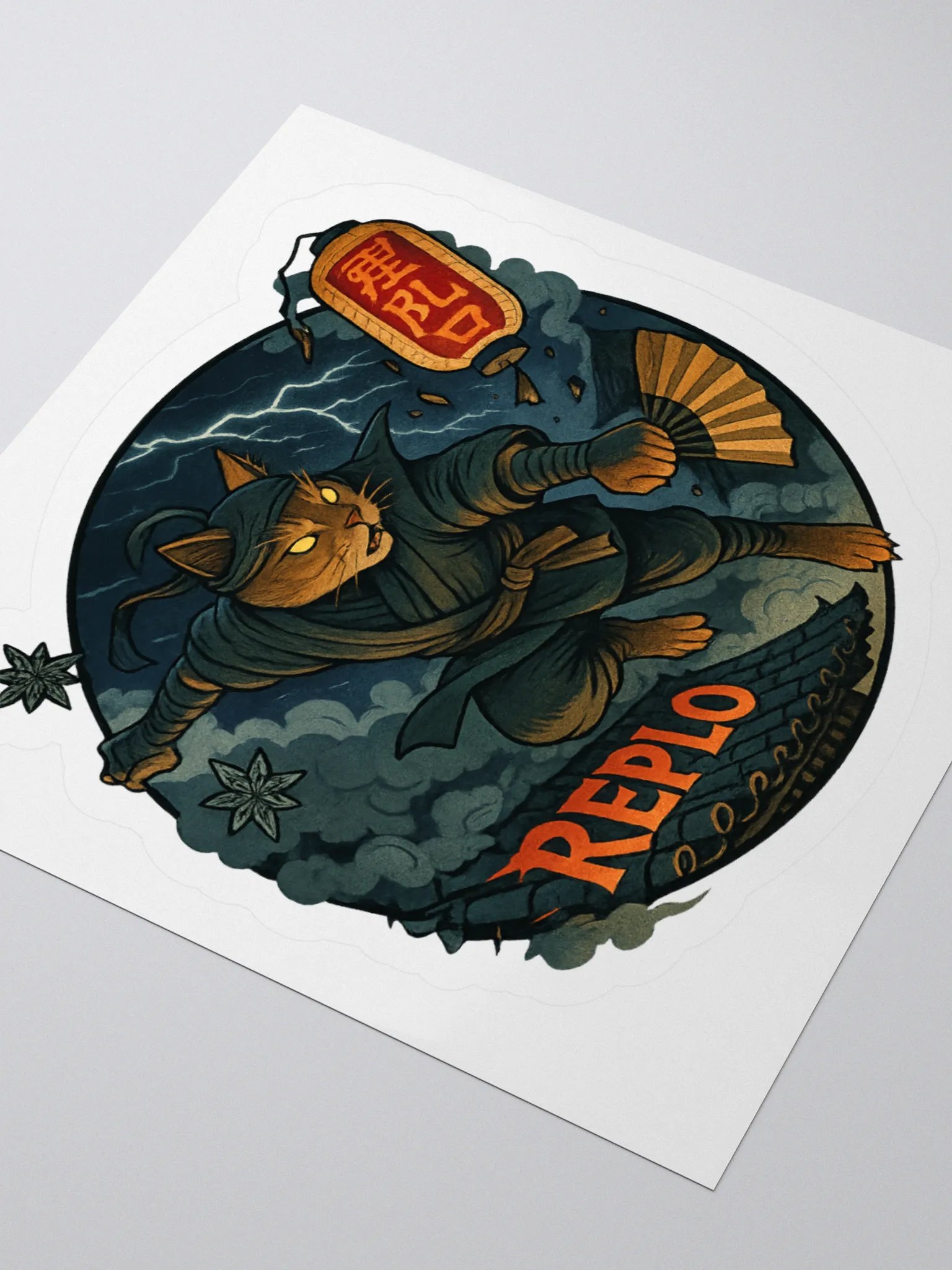 Replo Shadowpaw Ninja Sticker product image (7)