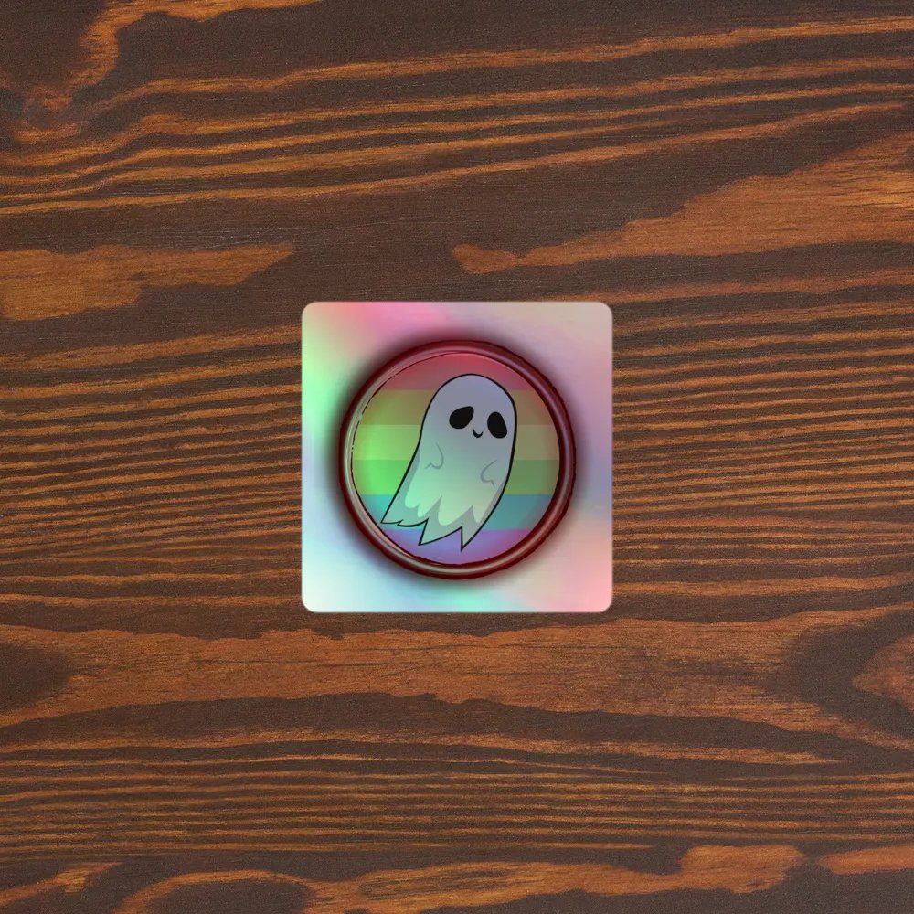 Smolpoet Logo Pride Sticker product image (3)