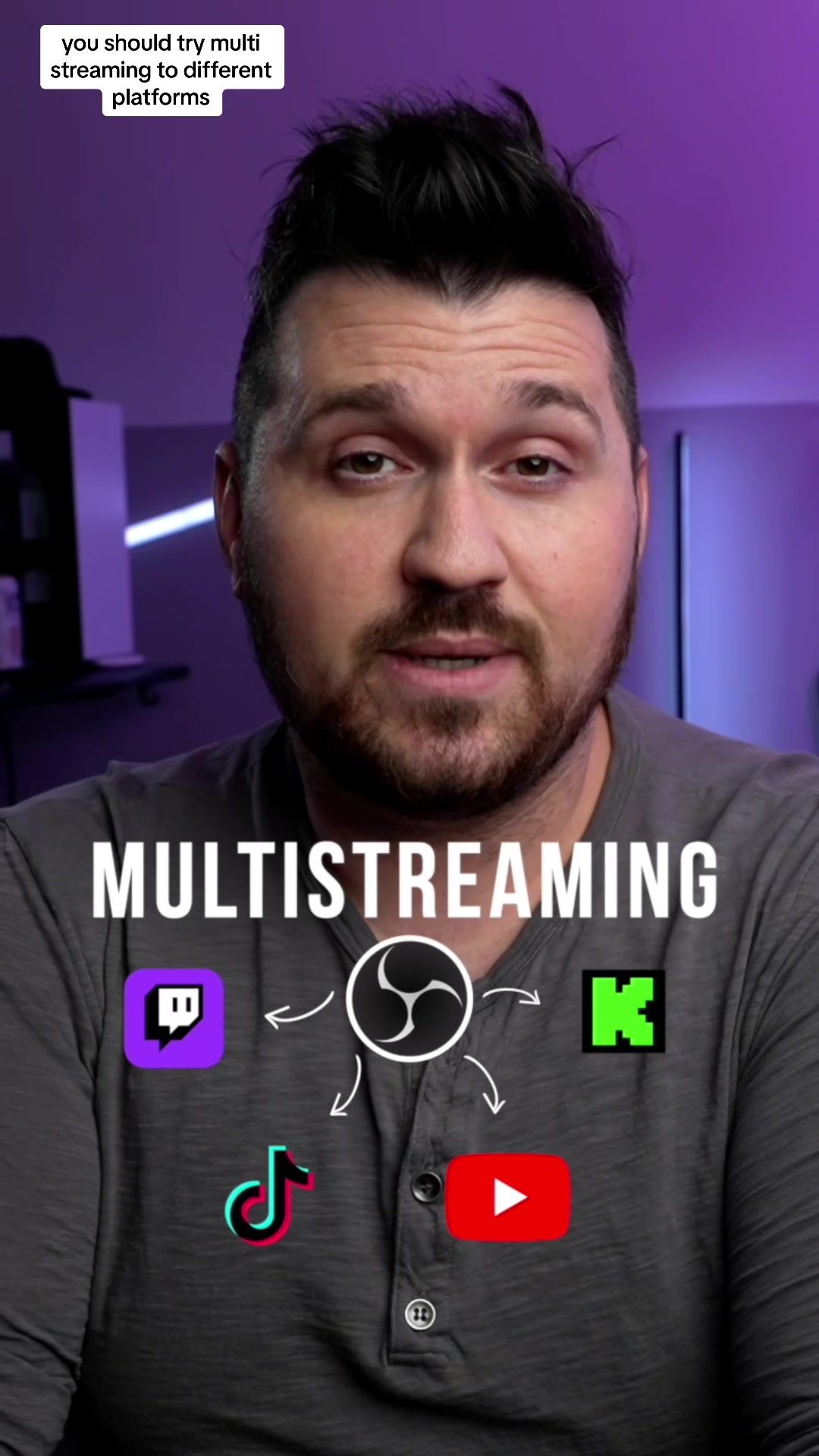 How to multistream using @Restream and OBS #streamertips #multistream #simulcast #twitch #kick #youtube #tiktok #