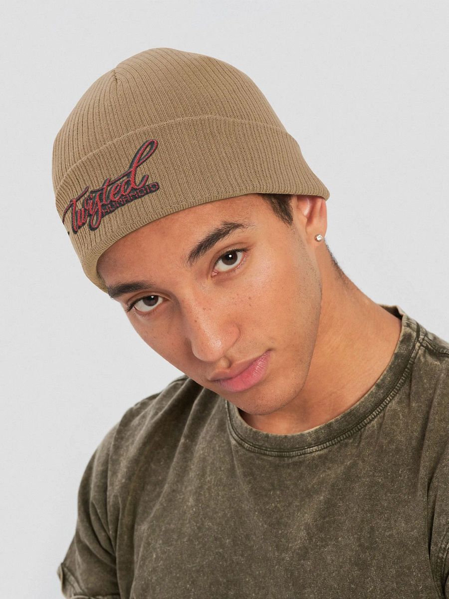 Twisted Humanoid Ribbed Beanie product image (3)