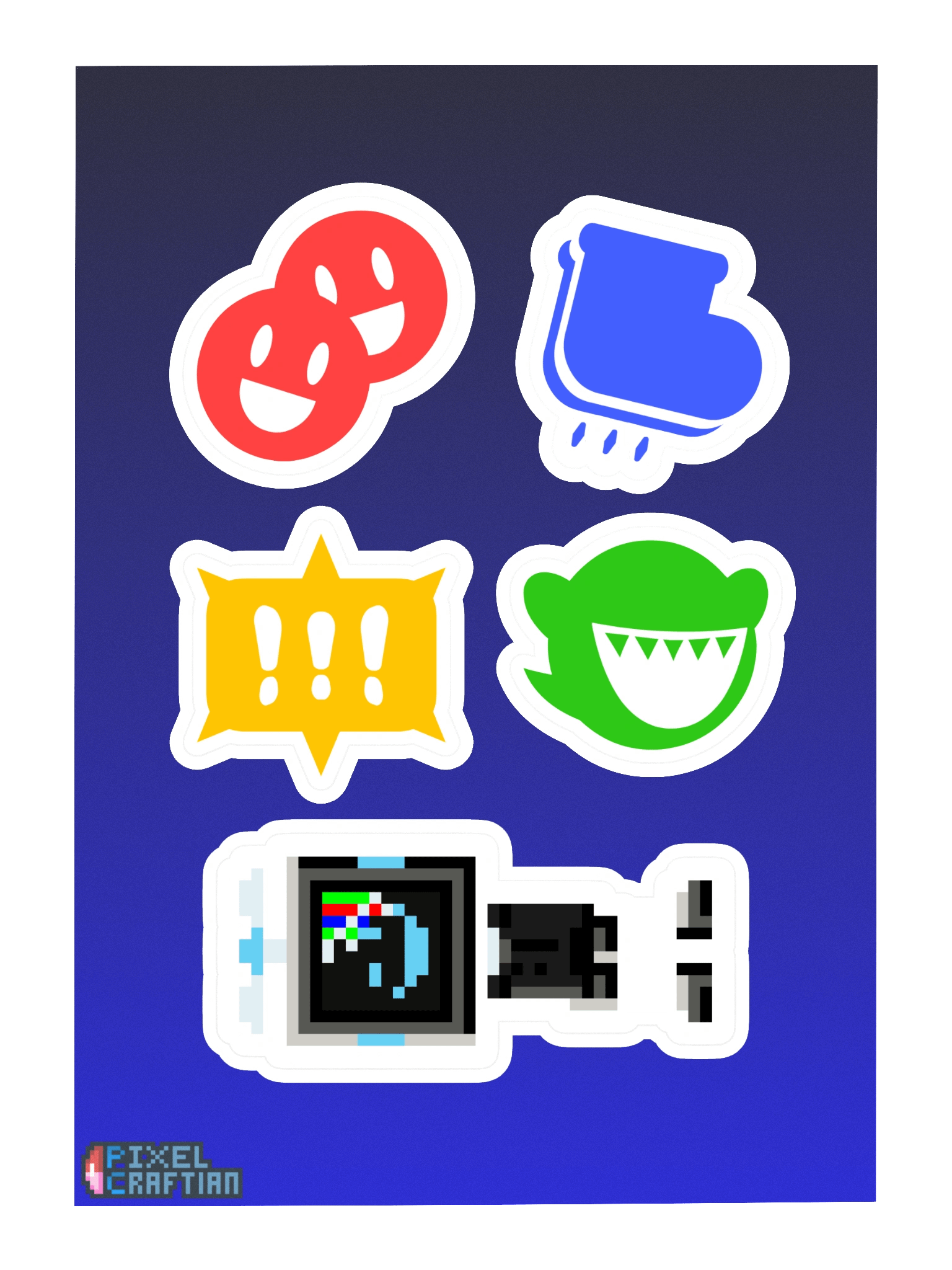 SMCS Team Icons Sticker Sheet product image (3)