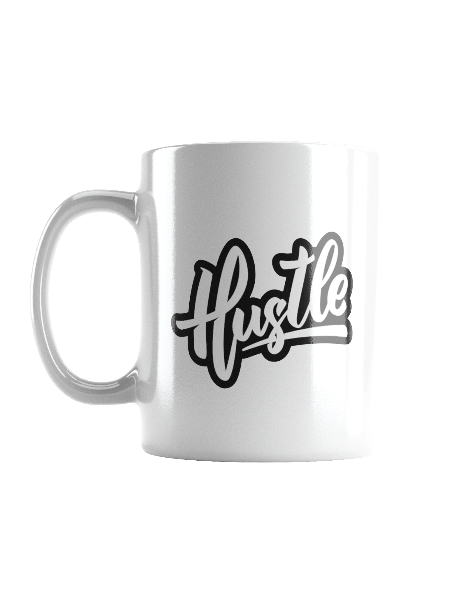 Hustle in Style White Glossy Mug product image (2)