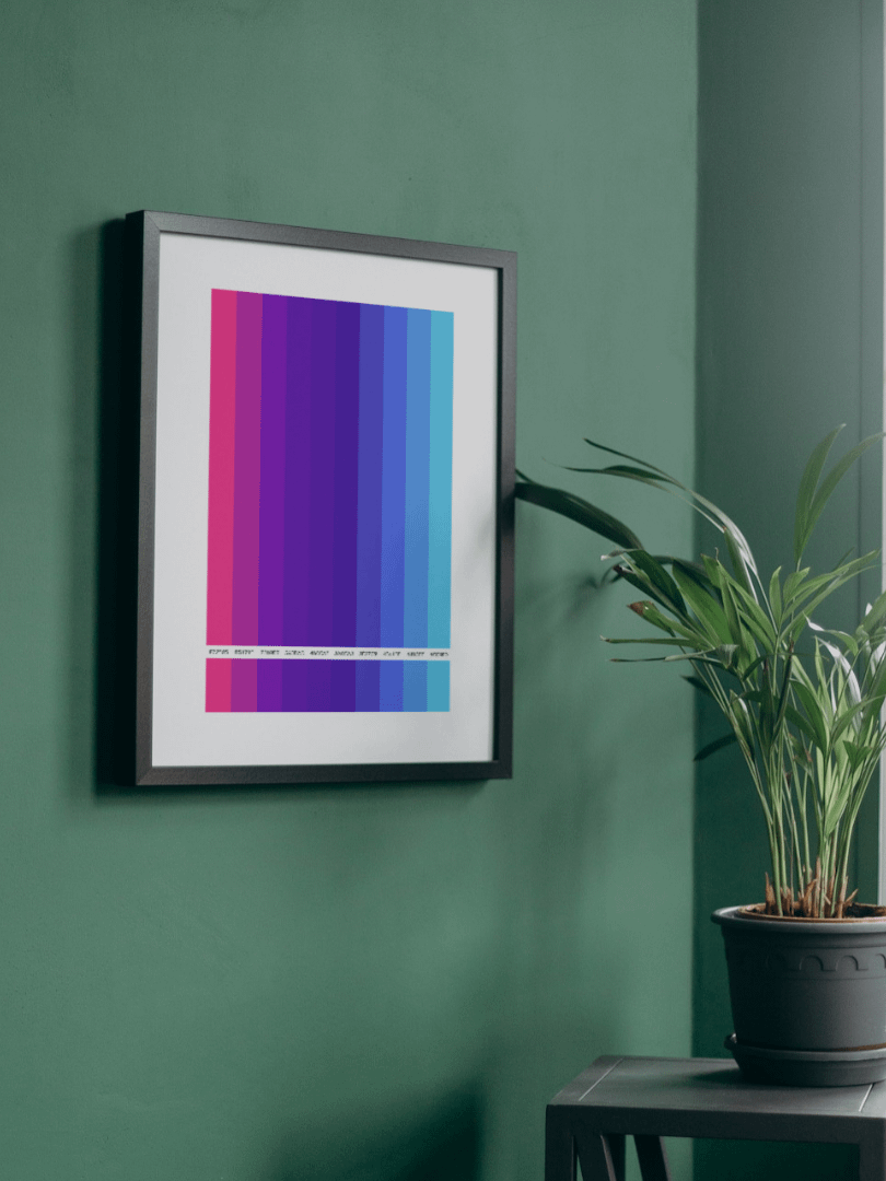 COLOR PALETTE 005 • WALLART DECOR product image (3)