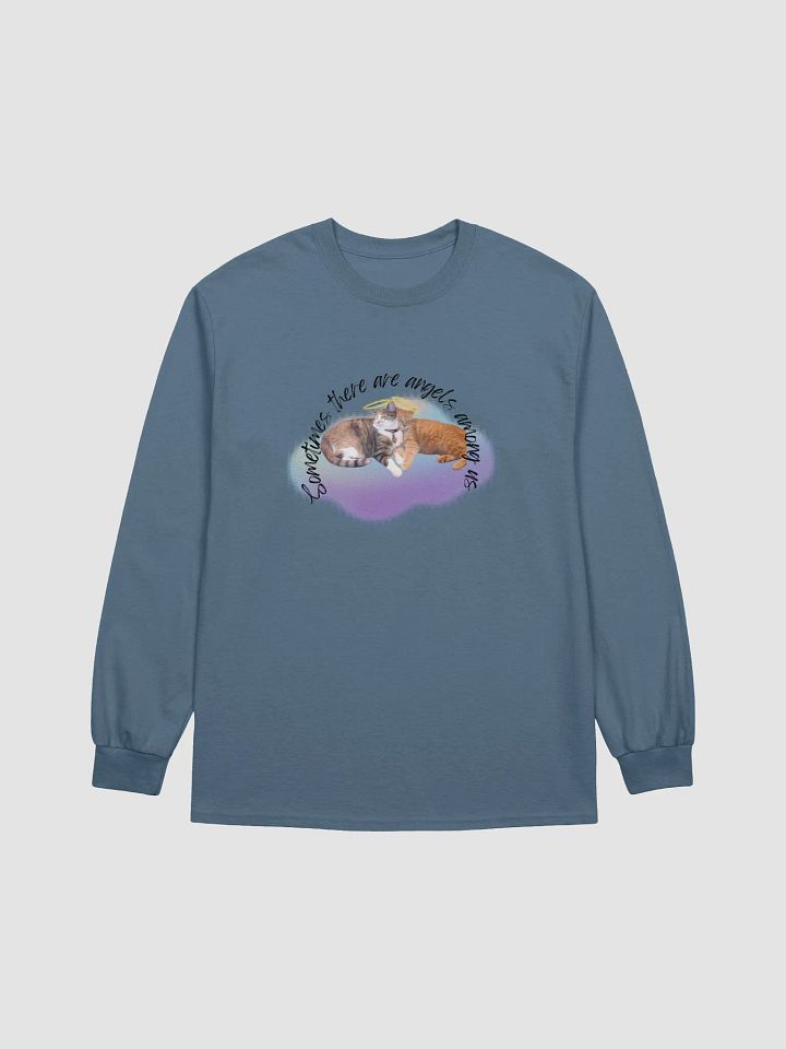 Angelic Feline Love Long Sleeve Tee product image (11)