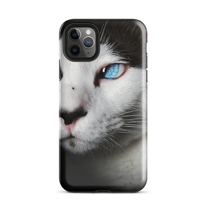 Beautiful Blue-Eyed Cat Phone Case for Animal Lovers product image (34)