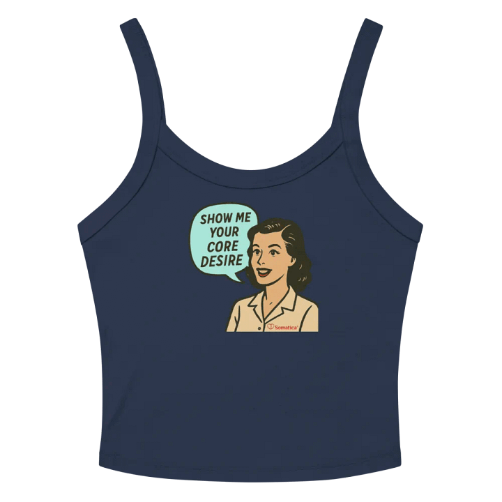 Show Me Your Core Desire Women's Micro-Rib Tank Top product image (2)