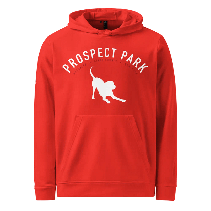 Prospect Park Red Adidas Hoodie product image (1)