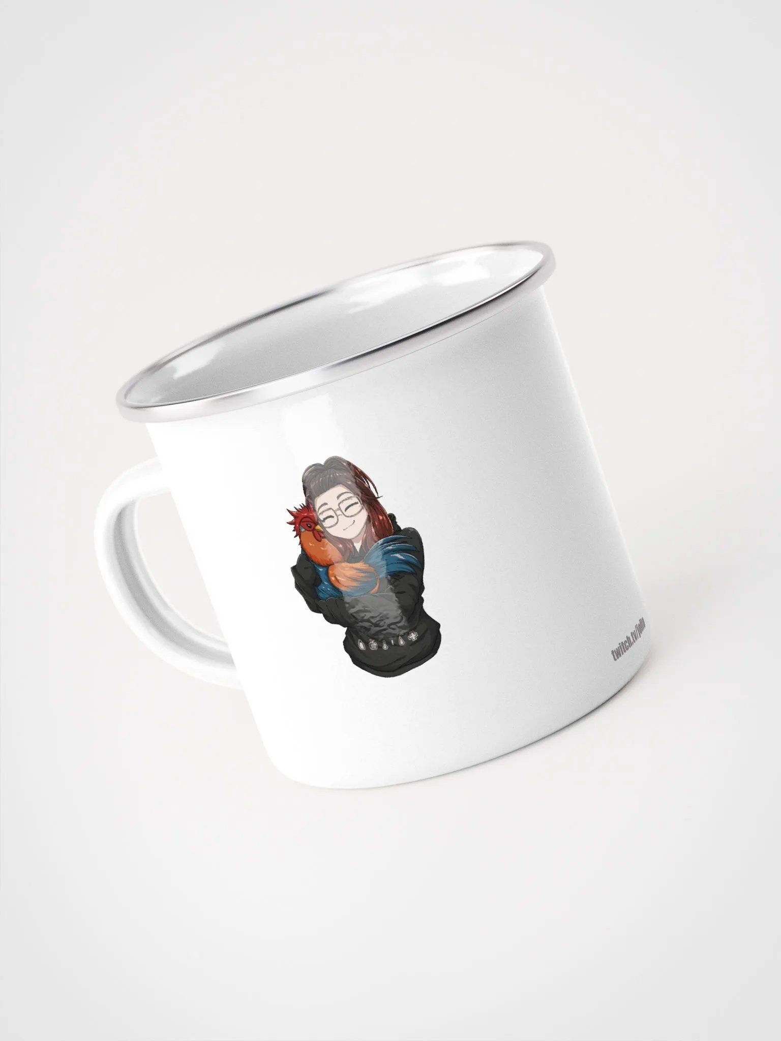 Cawk Enamel Mug product image (3)