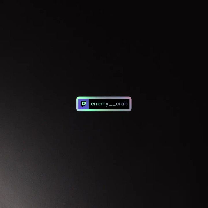 Enemy__Crab Twitch Sticker product image (2)