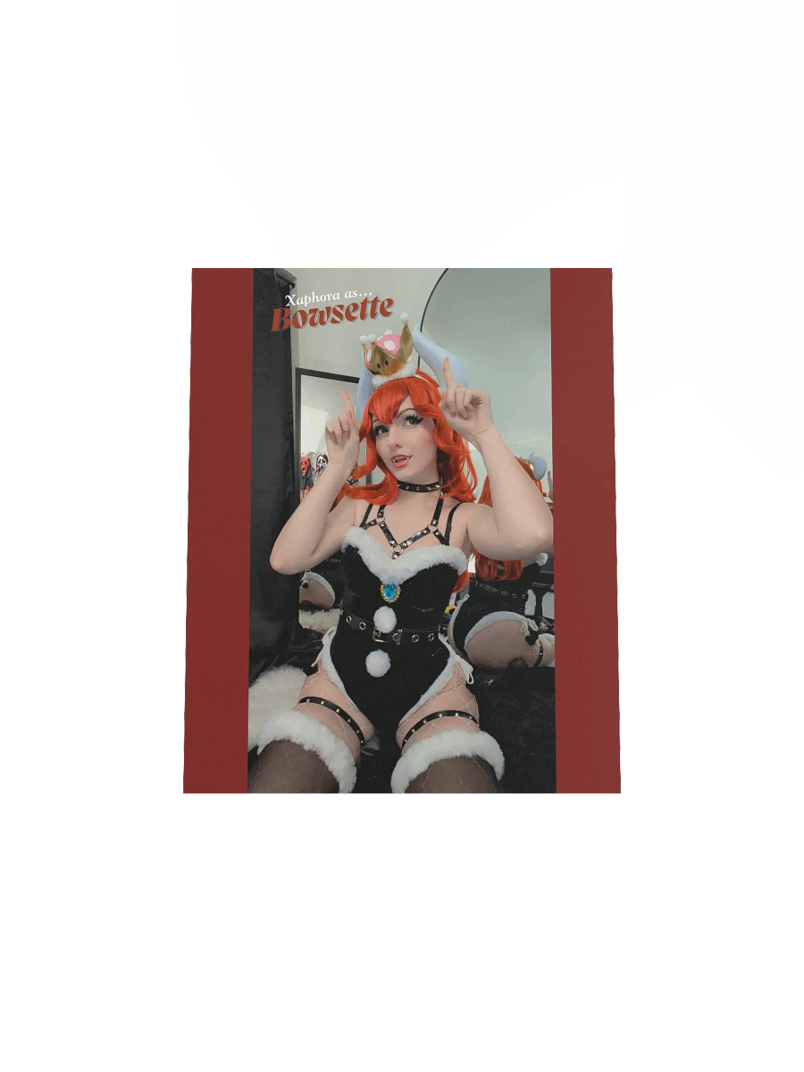 Winter Bowsette Cosplay Print V3 product image (4)