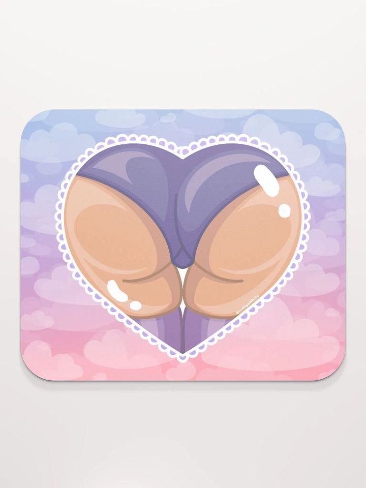 Purple Heart Booty Mousepad product image (2)