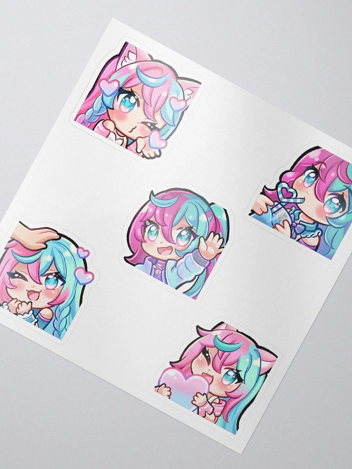 Emote Sticker Sheet product image (2)