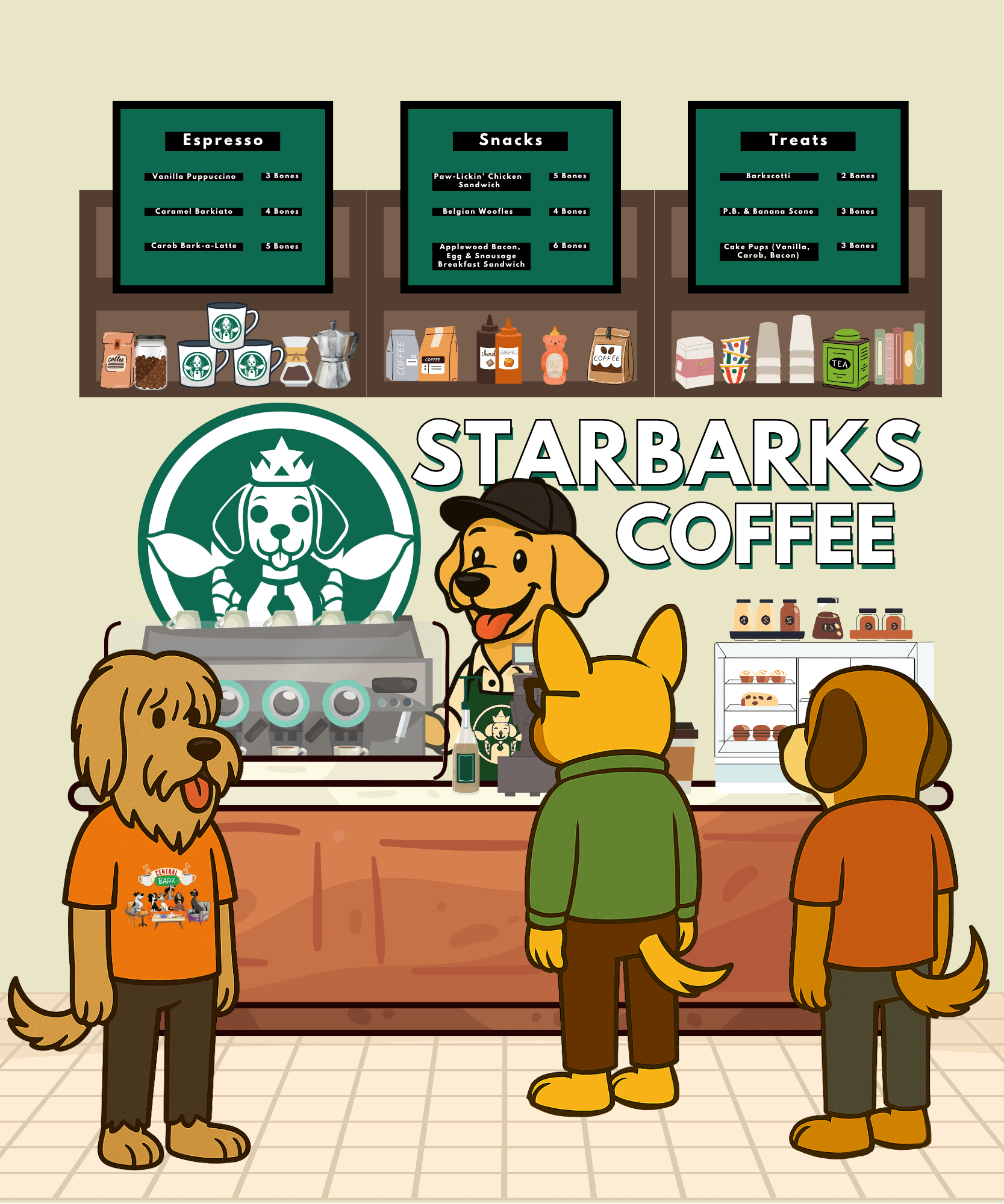 STARBARKS COFFEE - TEE product image (45)