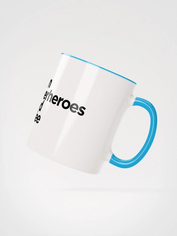 “Even Superheroes Need Coffee” Mug product image (2)