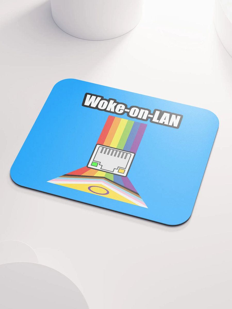 Woke on LAN Mouse Pad (Blue) product image (3)
