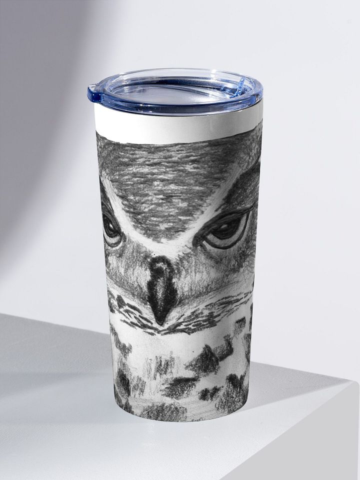 Owl Drawing Travel Cup product image (2)