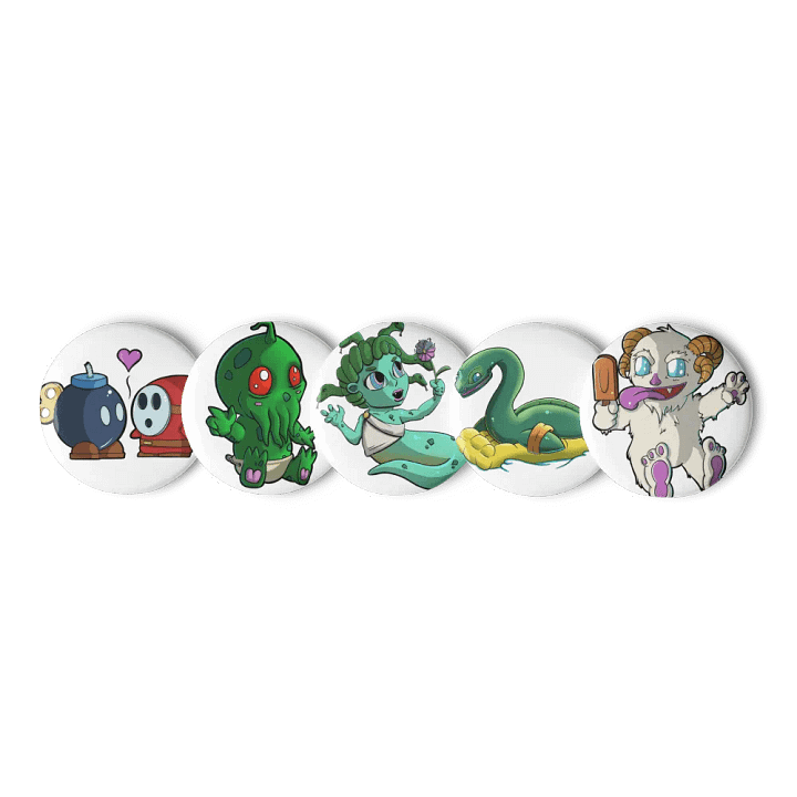 Original Art Button Set product image (1)