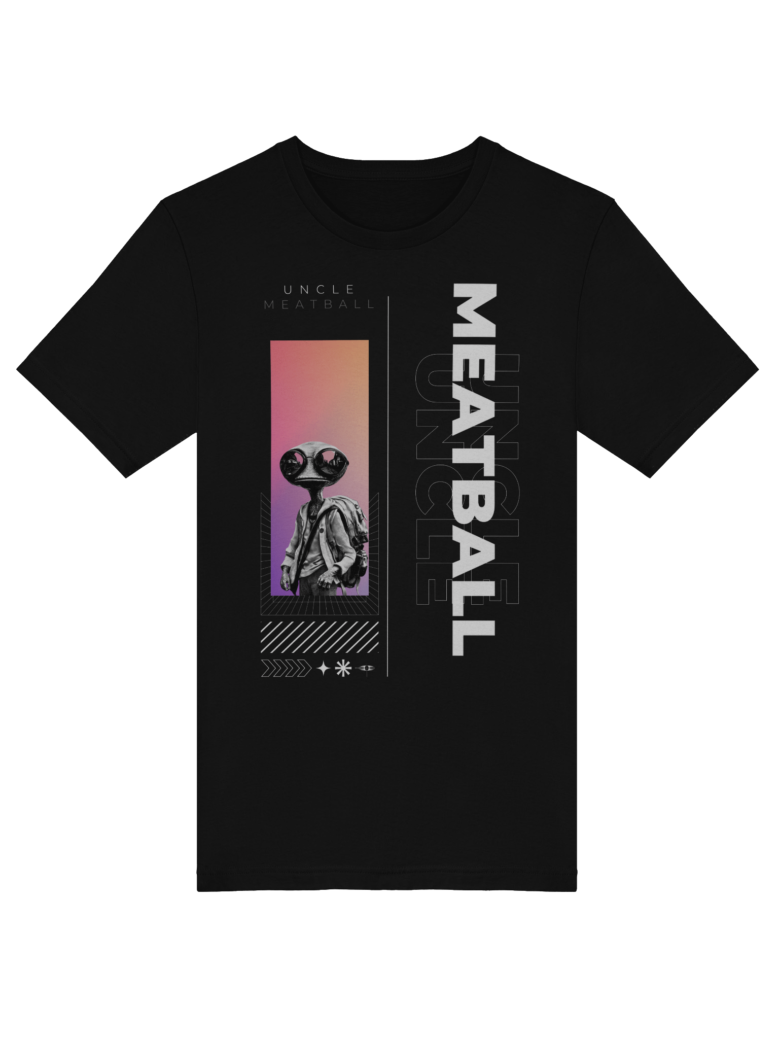 Uncle Meatball Alien Boy Tee product image (3)