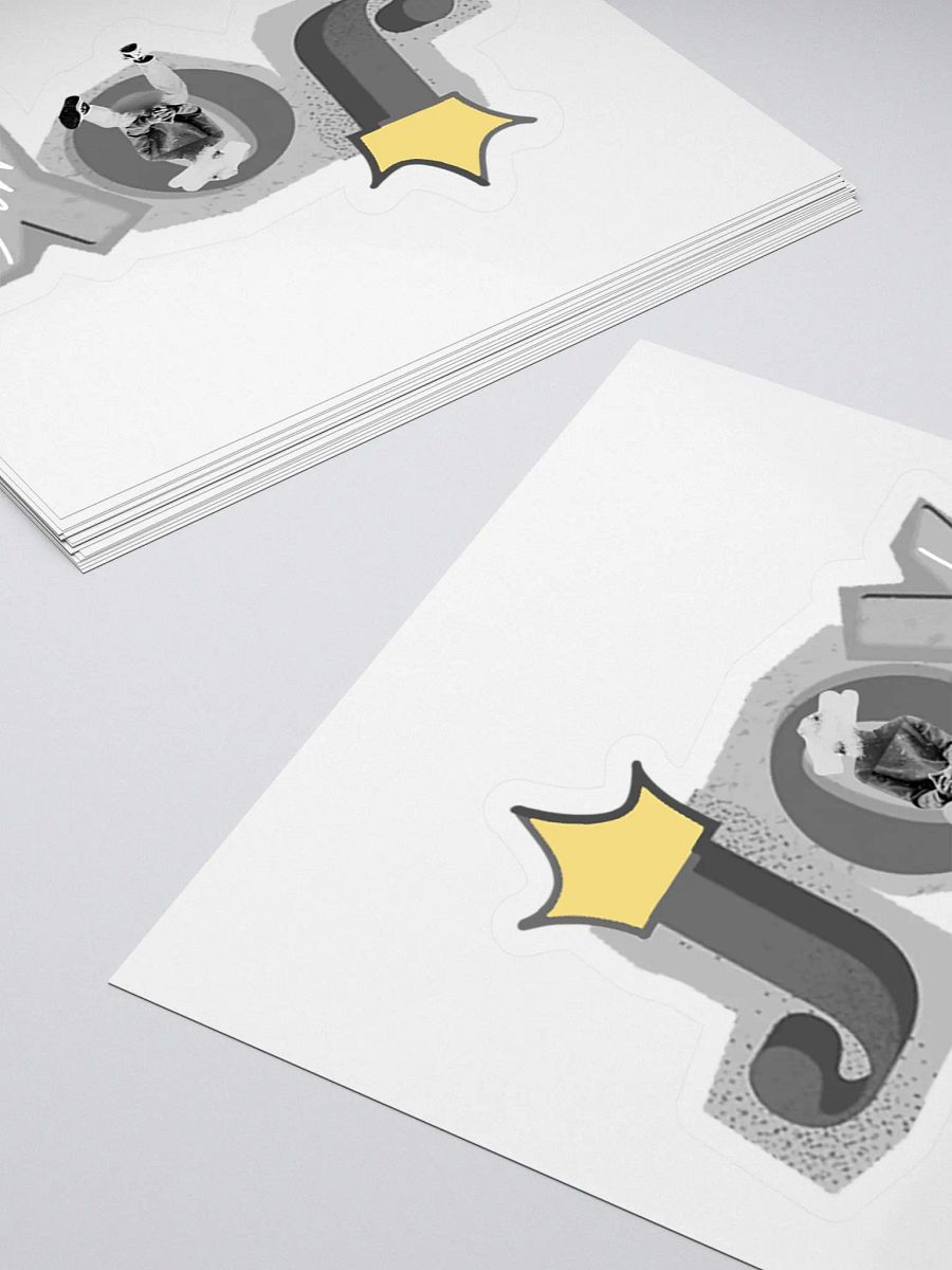 JOY Monochrome Kiss Cut Stickers product image (4)