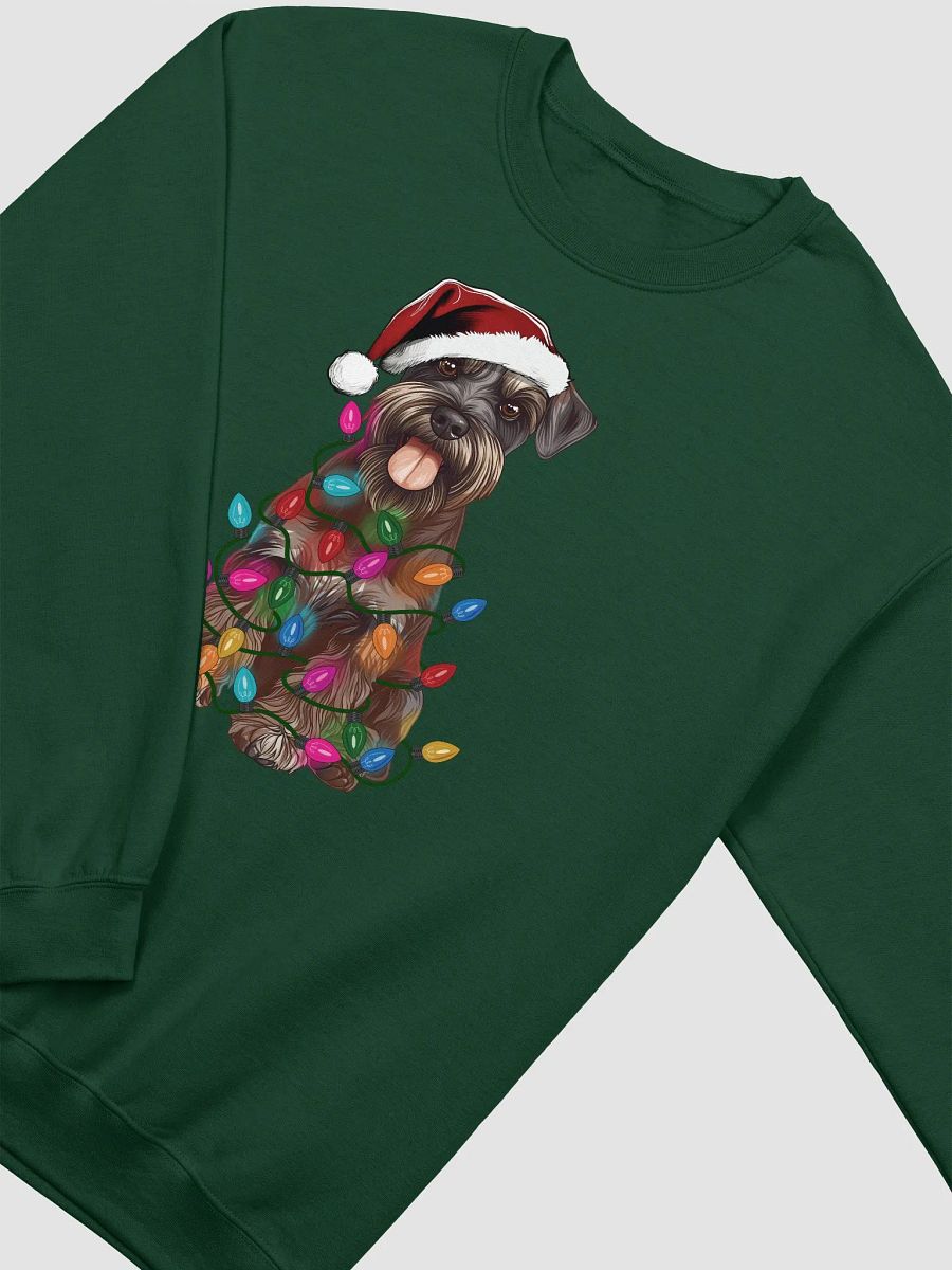 Funny Miniature Schnauzer(Liver) Christmas Sweatshirt product image (9)