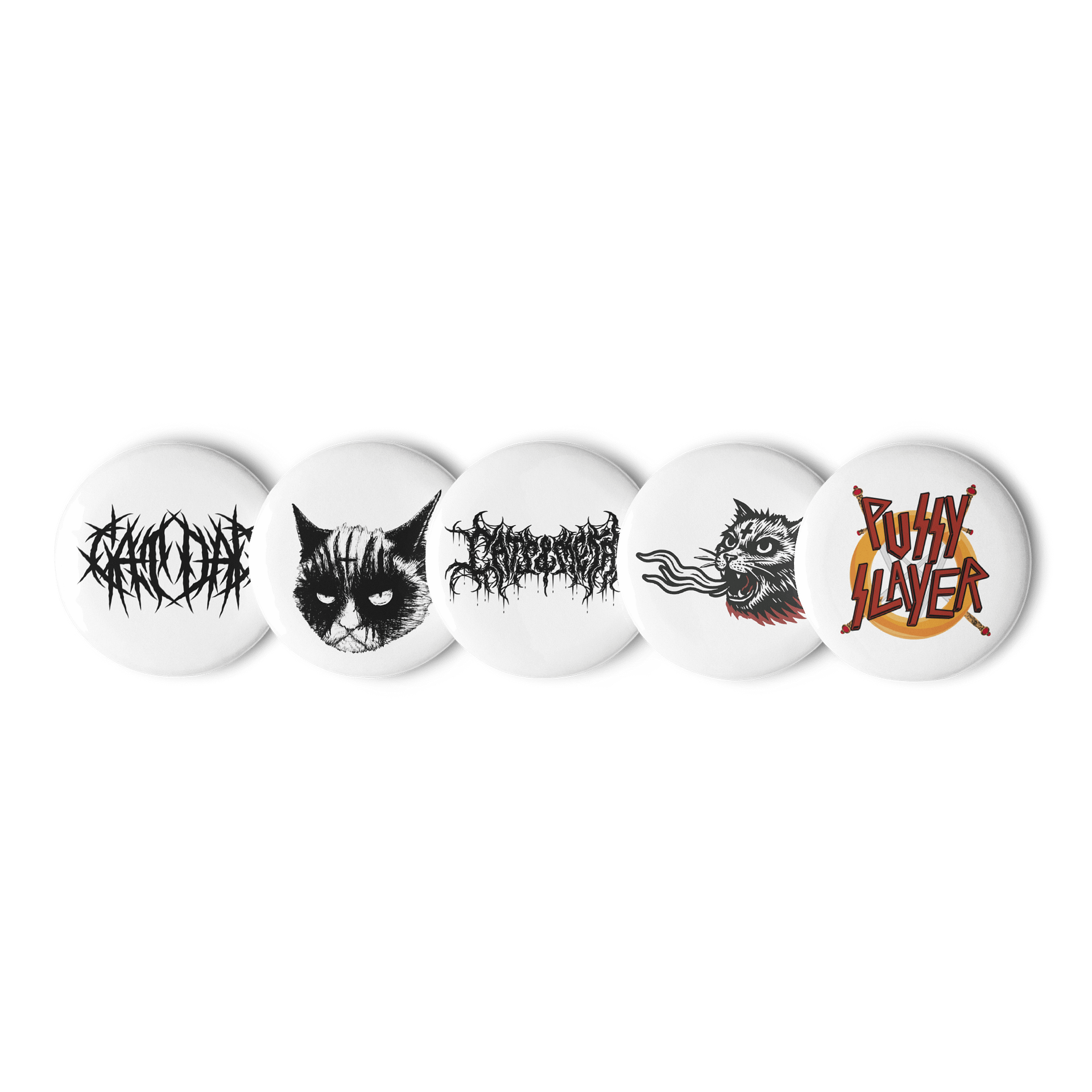 CATS AND METAL PIN SET 1 product image (1)
