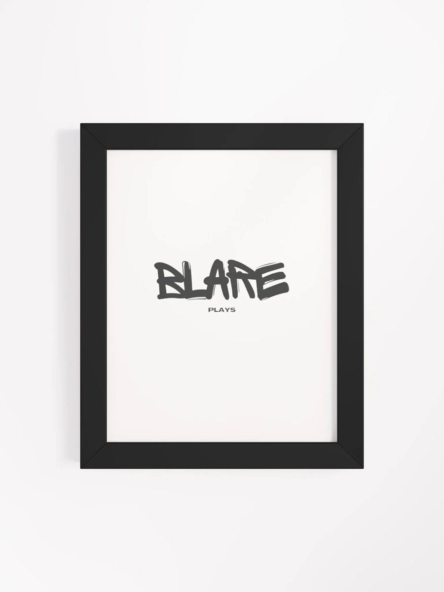 Minimalist Blare Plays Poster product image (68)