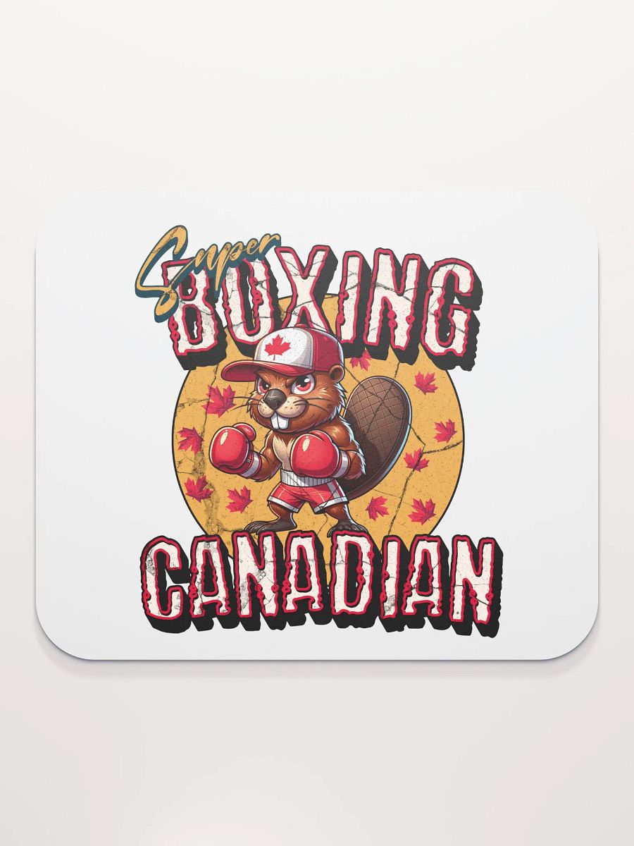 Super Boxing Canadian Beaver Classic Impressions Mouse Pad product image (1)